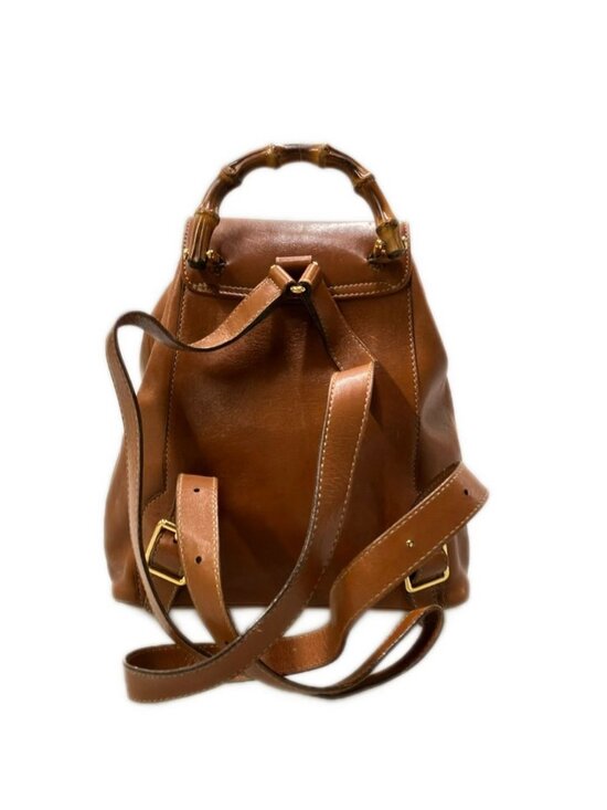 Gucci Backpack Bamboo Brown main image 9